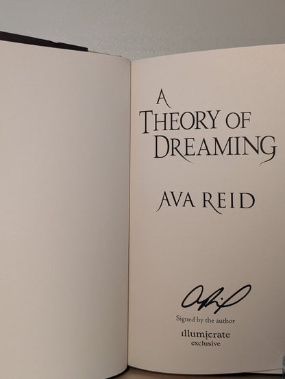 A Theory of Dreaming by Ava Reid (Signed Special Edition with sprayed edges) - Fialta Books
