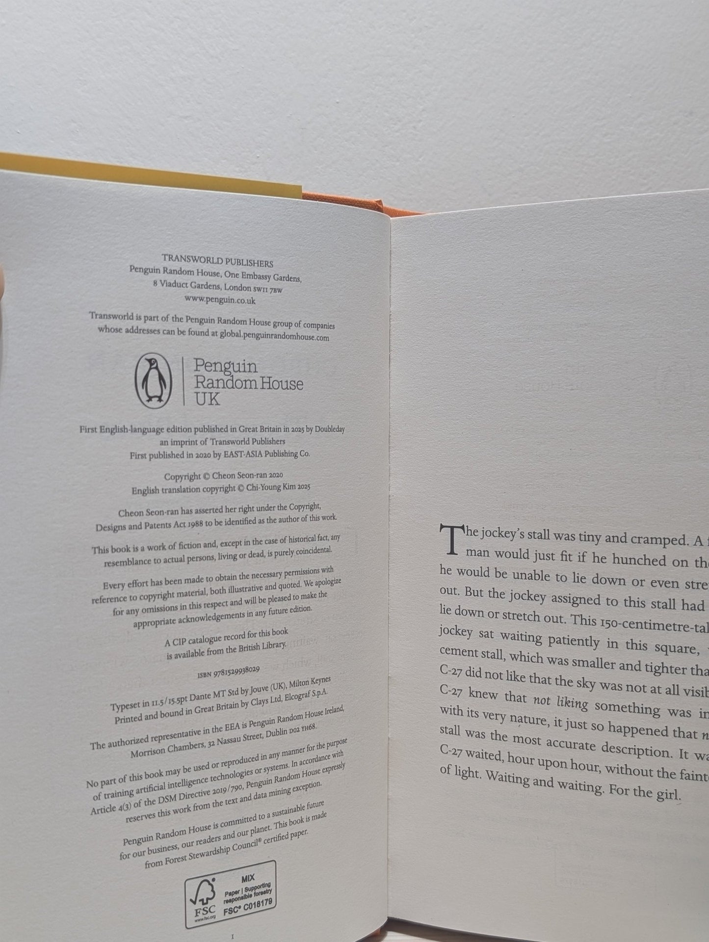 A Thousand Blues by Cheon Seon - Ran (Signed First Edition) - Fialta Books