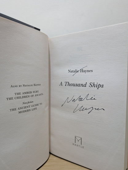 A Thousand Ships by Natalie Haynes (Signed First Edition) - Fialta Books