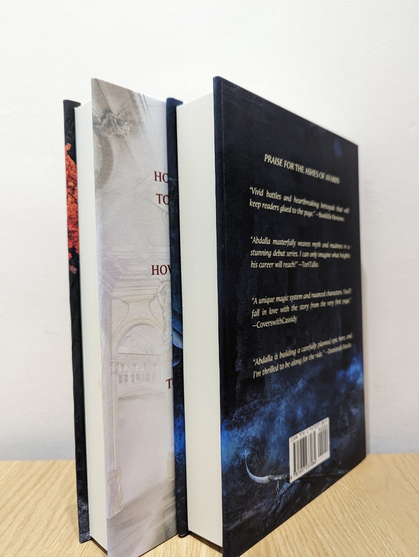 A Touch of Light; A Shade of Madness: The Ashes of Avarin Book 1 - 2 by Thiago Abdalla (Signed Lined) - Fialta Books