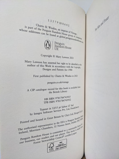 A Town Called Solace by Mary Lawson (First Edition) - Fialta Books