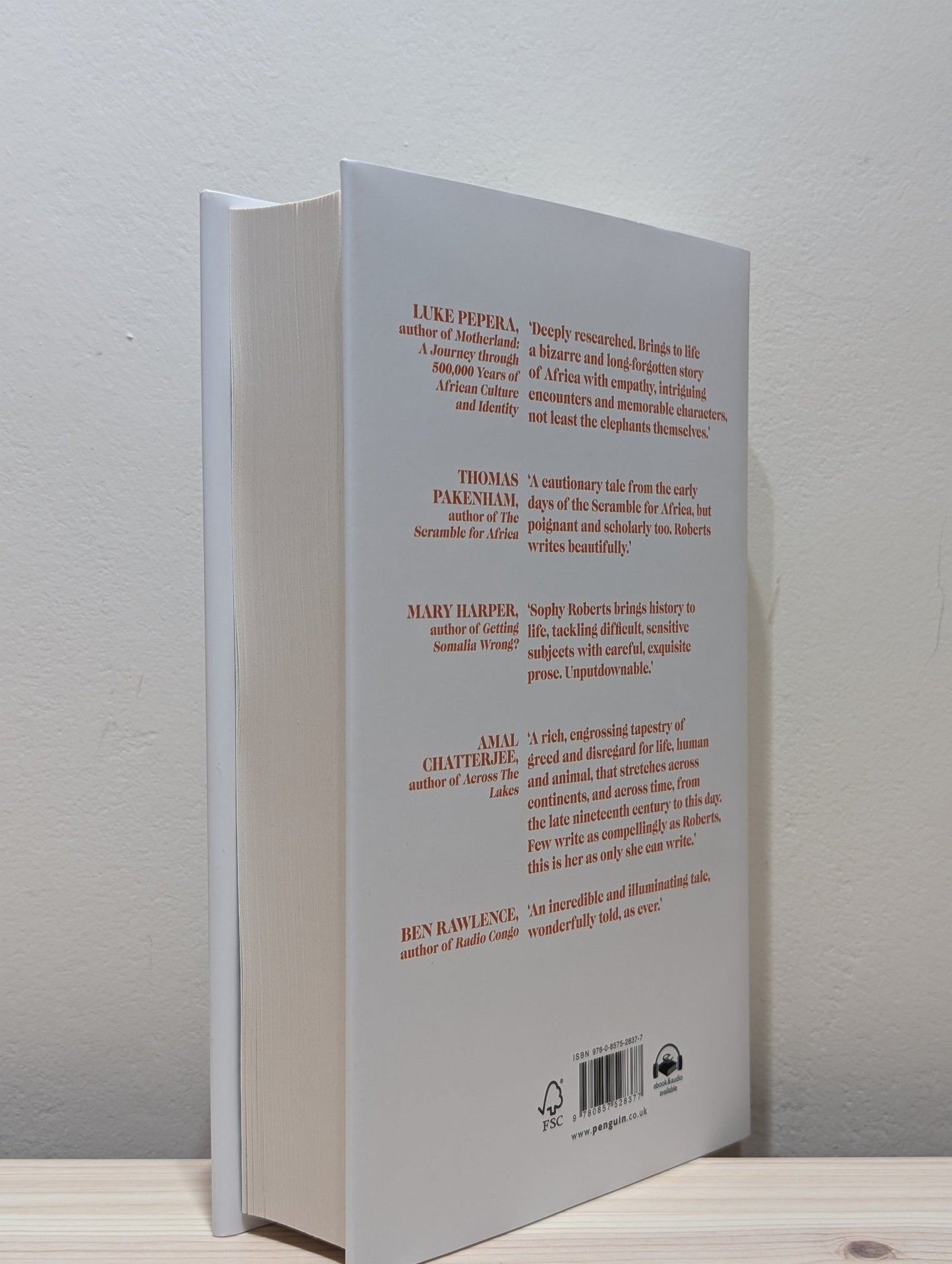 A Training School for Elephants by Sophy Roberts (Signed First Edition) - Fialta Books