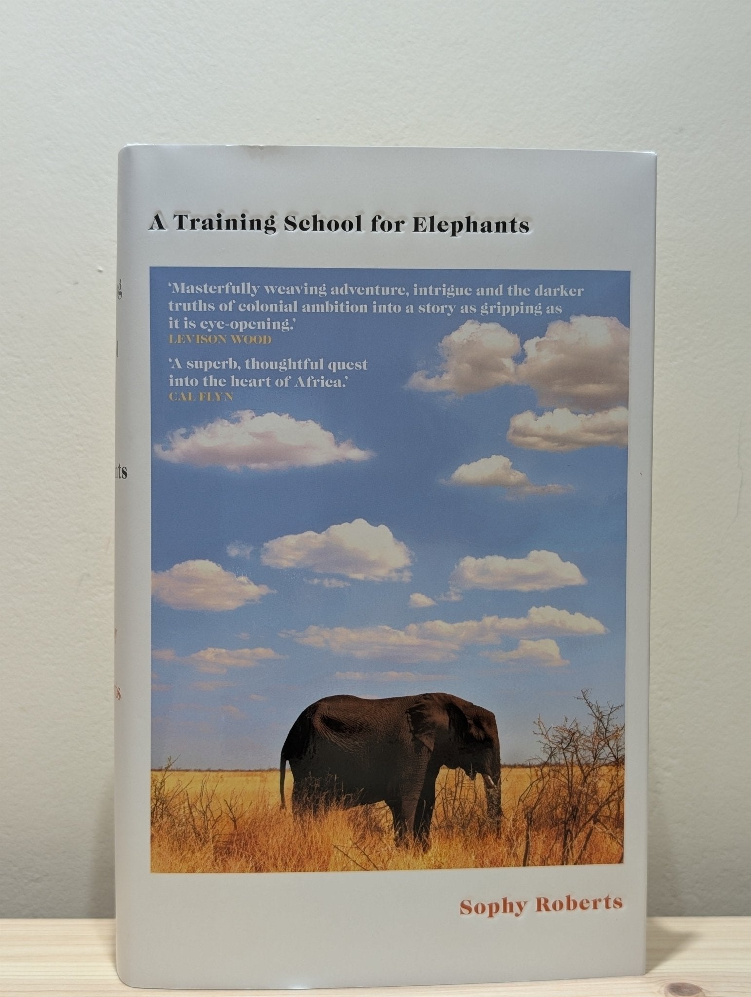 A Training School for Elephants by Sophy Roberts (Signed First Edition) - Fialta Books