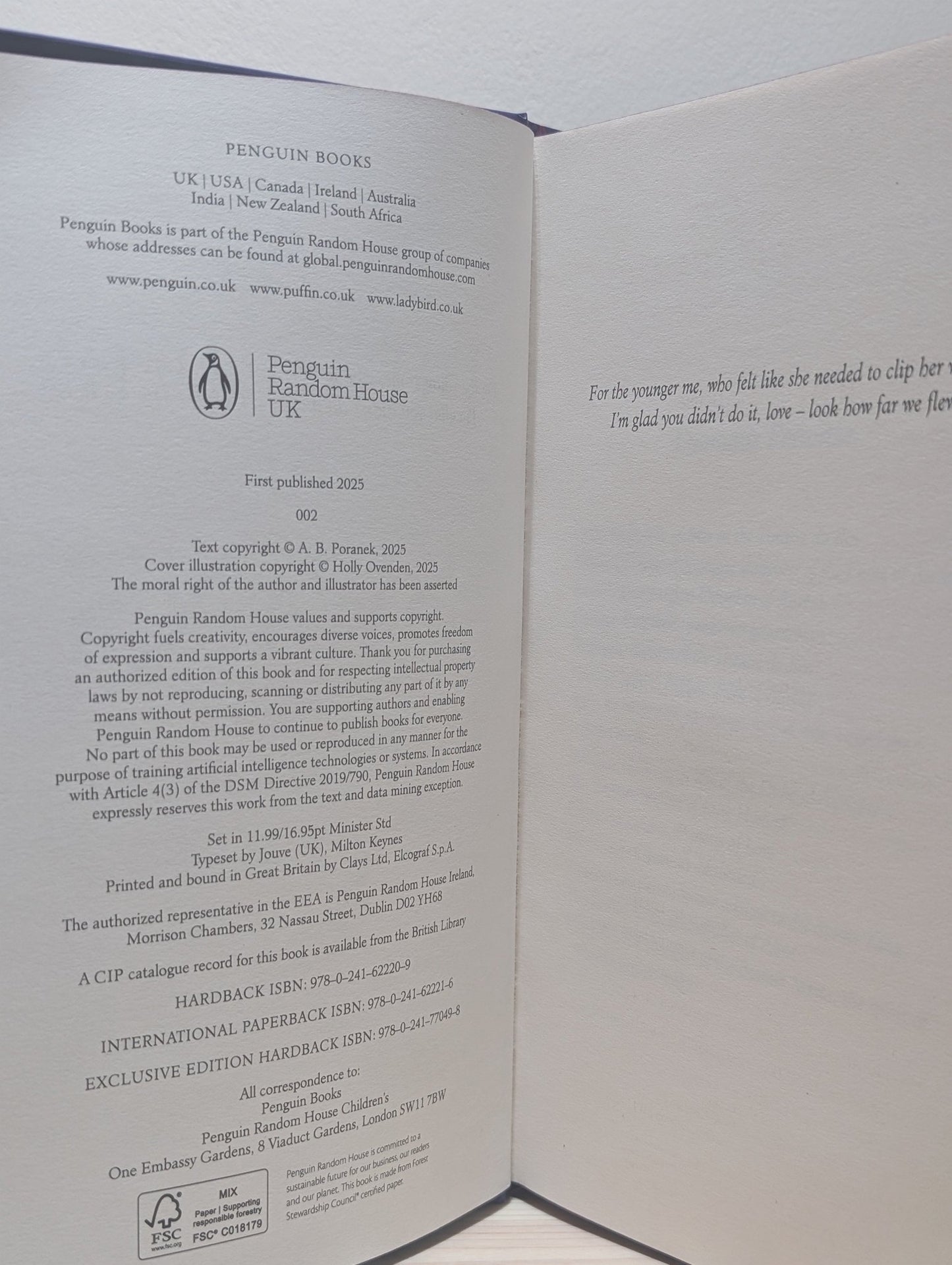 A Treachery of Swans by A. B. Poranek (First Edition with sprayed edges) - Fialta Books