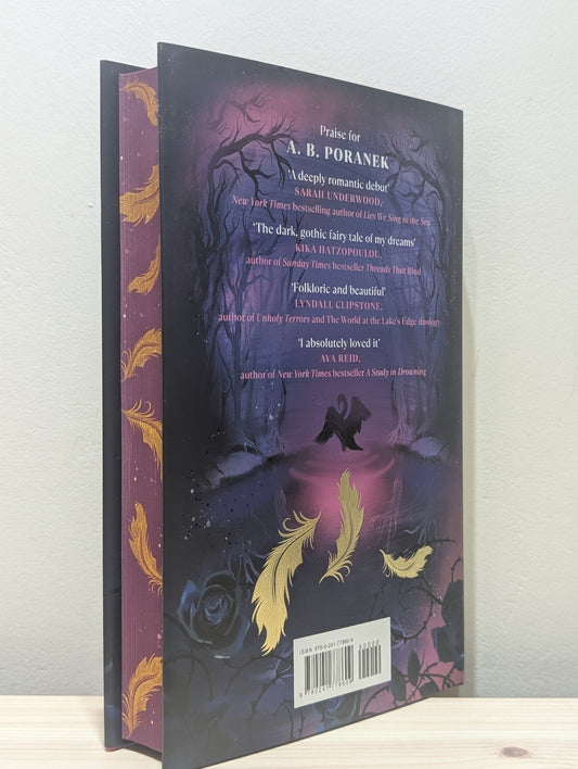 A Treachery of Swans by A. B. Poranek (First Edition with sprayed edges) - Fialta Books