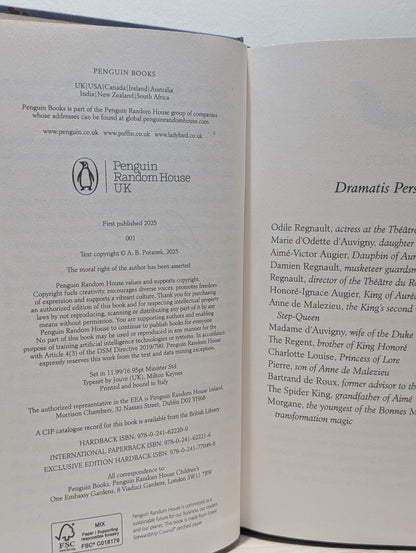 A Treachery of Swans by A. B. Poranek (Special First Edition with sprayed edges) - Fialta Books