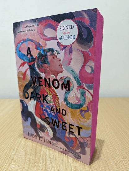 A Venom Dark and Sweet: The Book of Tea 2 by Judy I. Lin (Signed First Edition with sprayed edges) - Fialta Books