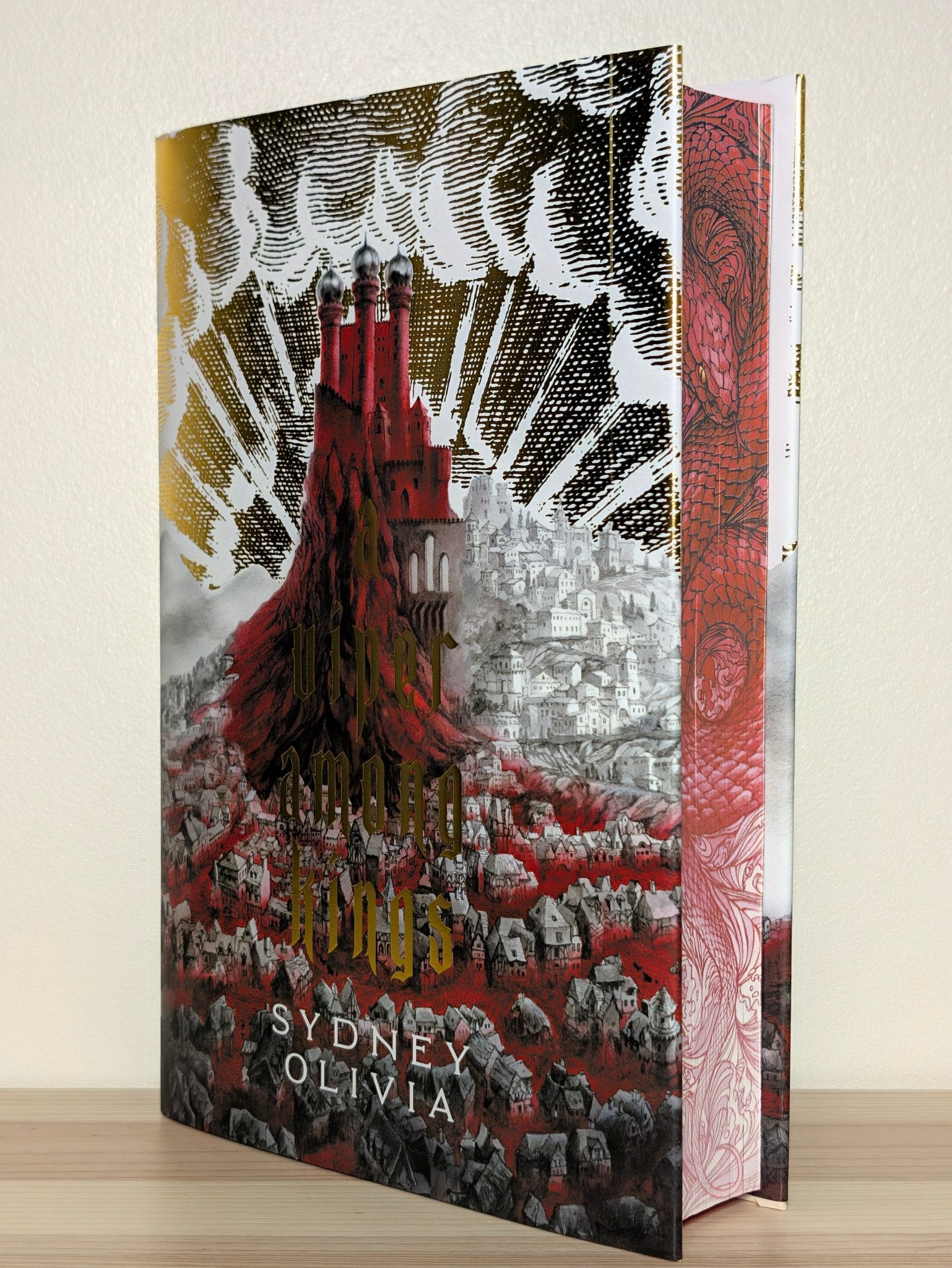 A Viper Among Kings by Sydney Olivia (Special Edition with sprayed edges) - Fialta Books