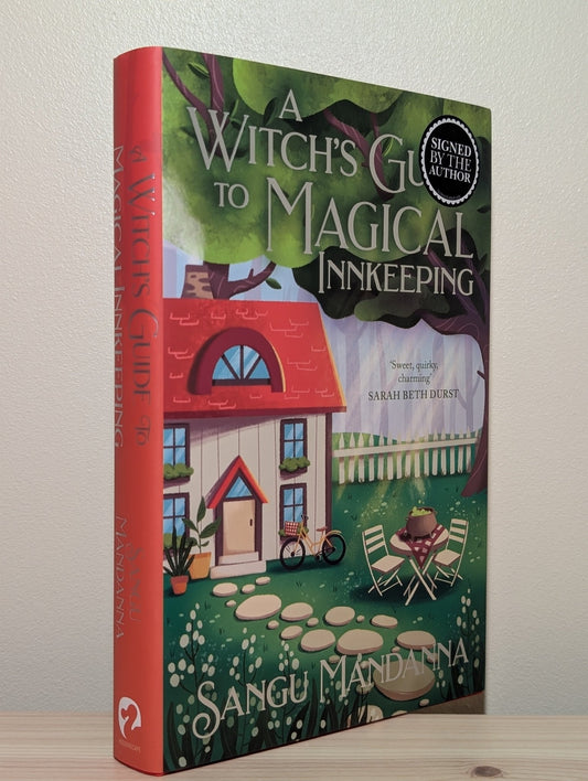 A Witch's Guide to Magical Innkeeping by Sangu Mandanna (Signed First Edition) - Fialta Books