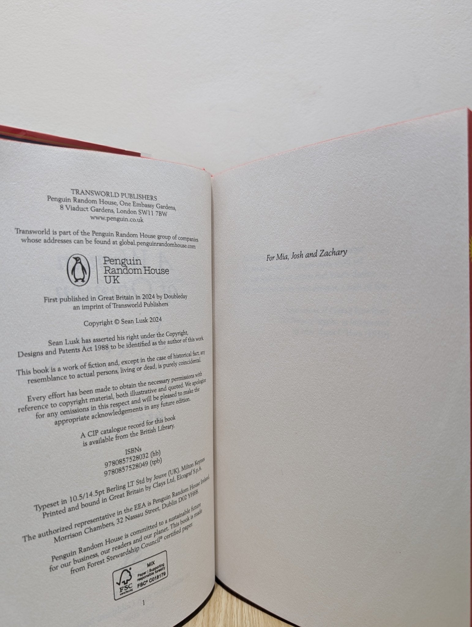 A Woman of Opinion by Sean Lusk (Signed Numbered First Edition with sprayed edges) - Fialta Books