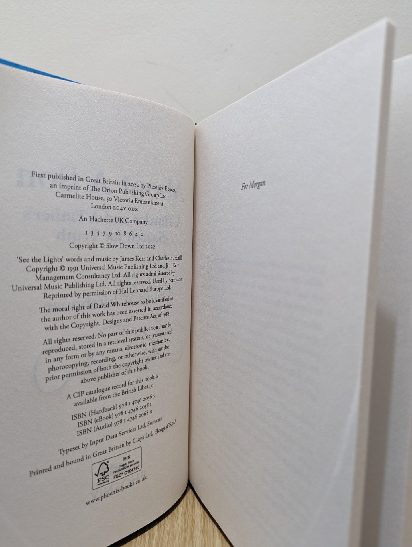 About A Son: A Murder and A Father's Search for Truth by David Whitehouse (Signed First Edition) - Fialta Books