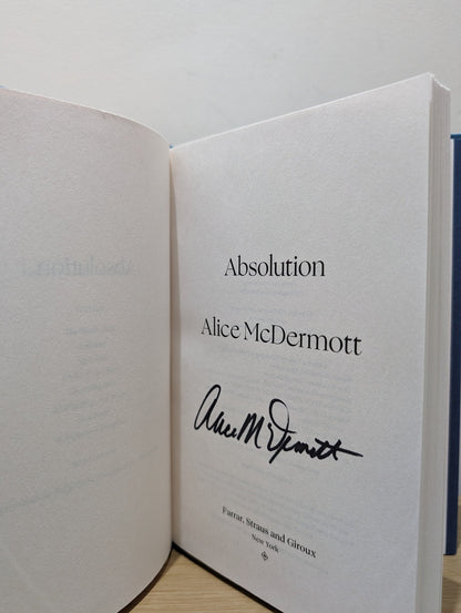 Absolution by Alice McDermott (Signed First Edition) - Fialta Books