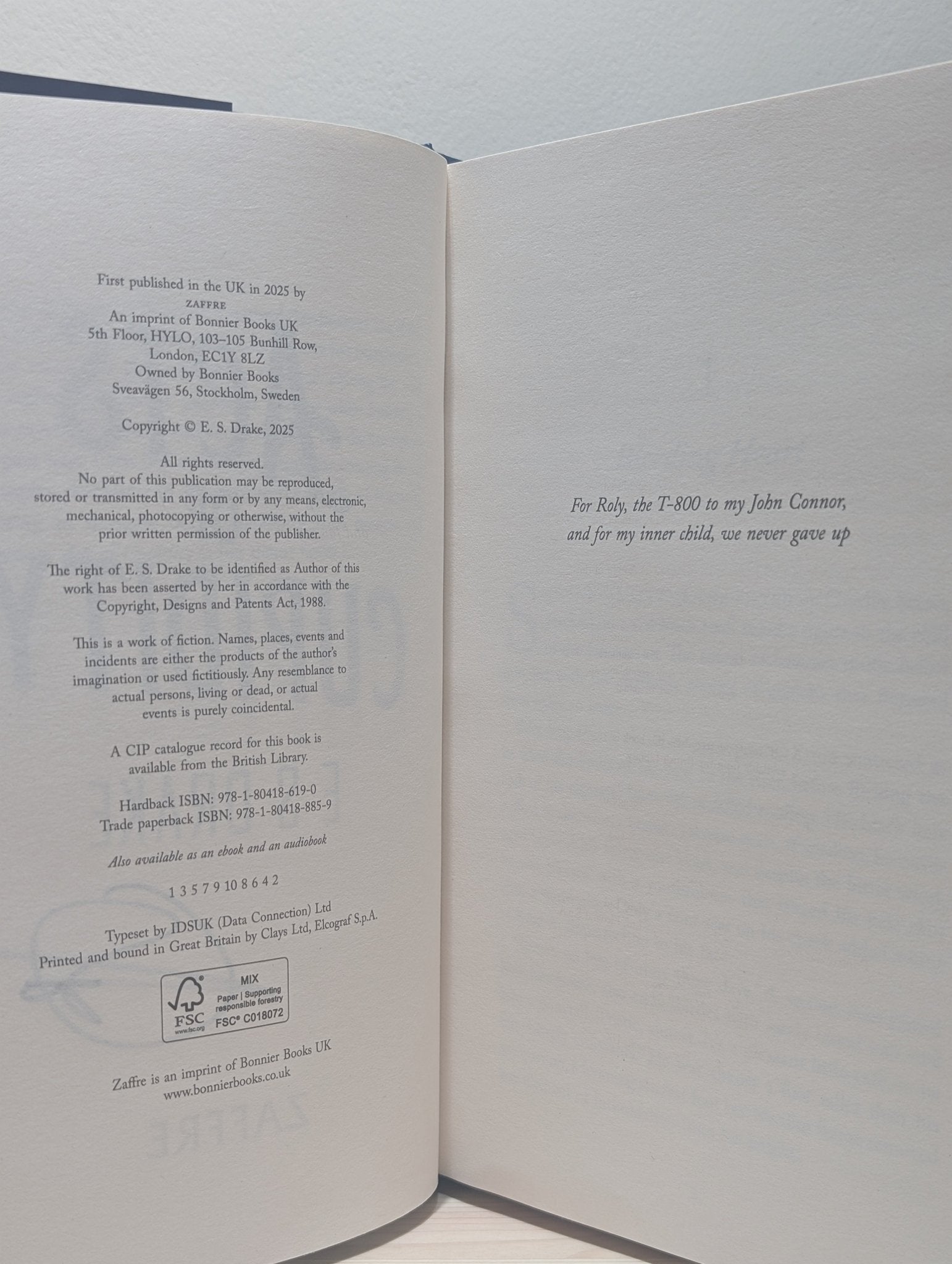 Acts of Cupidity: The Afterlife Agency Series 1 by E. S. Drake (Signed First Edition) - Fialta Books