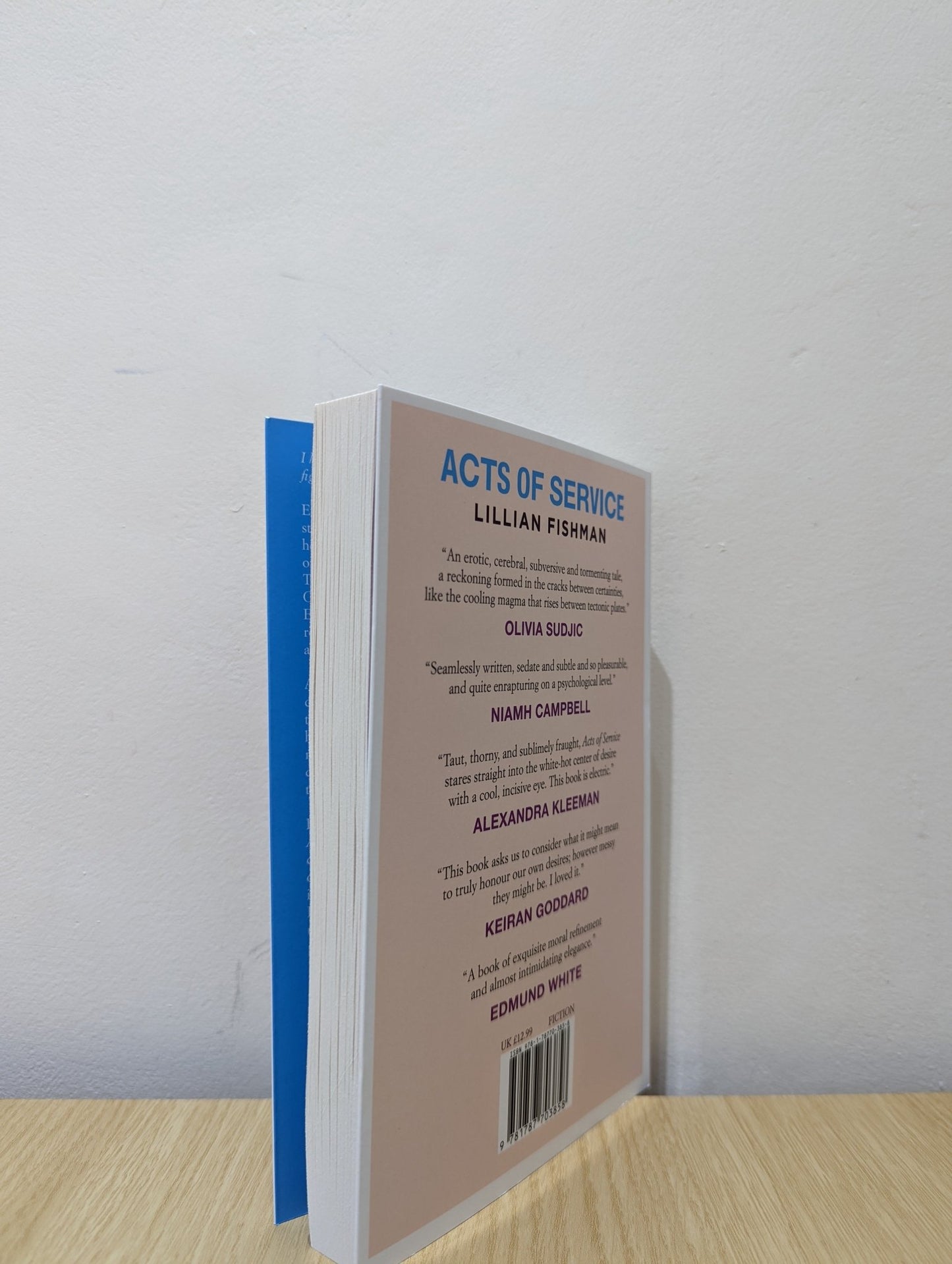 Acts of Service by Lillian Fishman (Signed First Edition) - Fialta Books