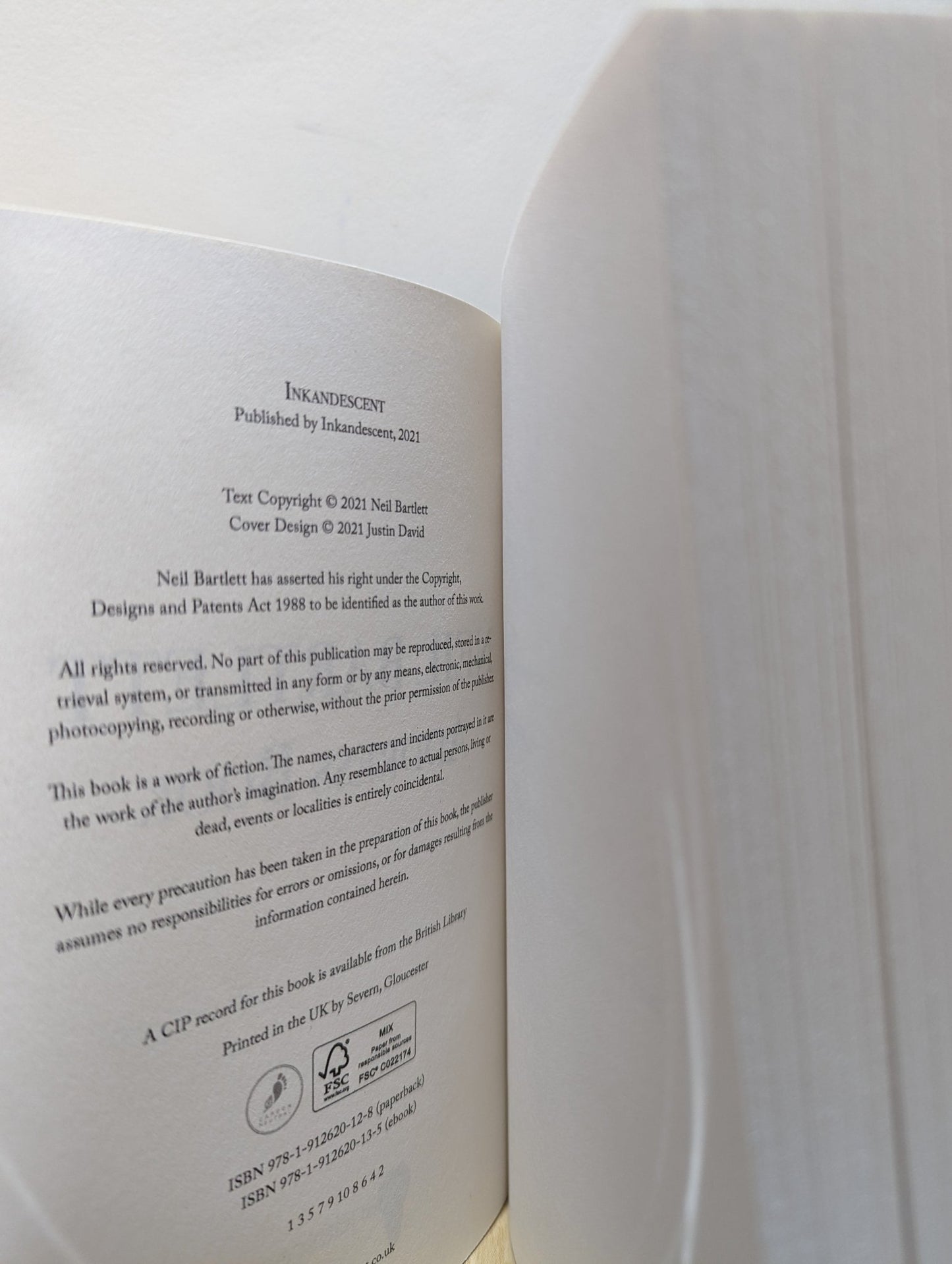 Address Book by Neil Bartlett (First Edition) - Fialta Books