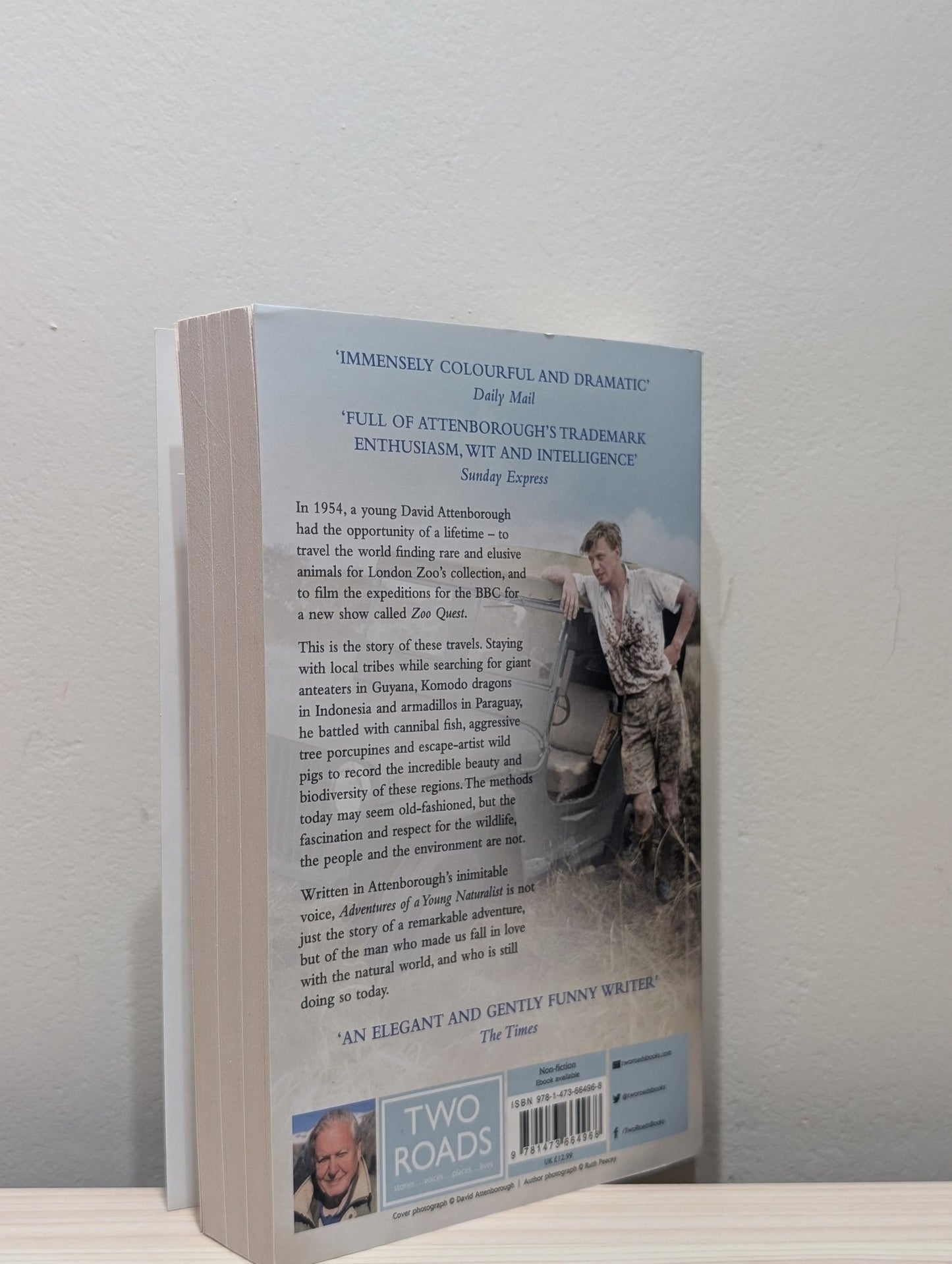 Adventures of a Young Naturalist by David Attenborough (Signed Bookplate Edition) - Fialta Books