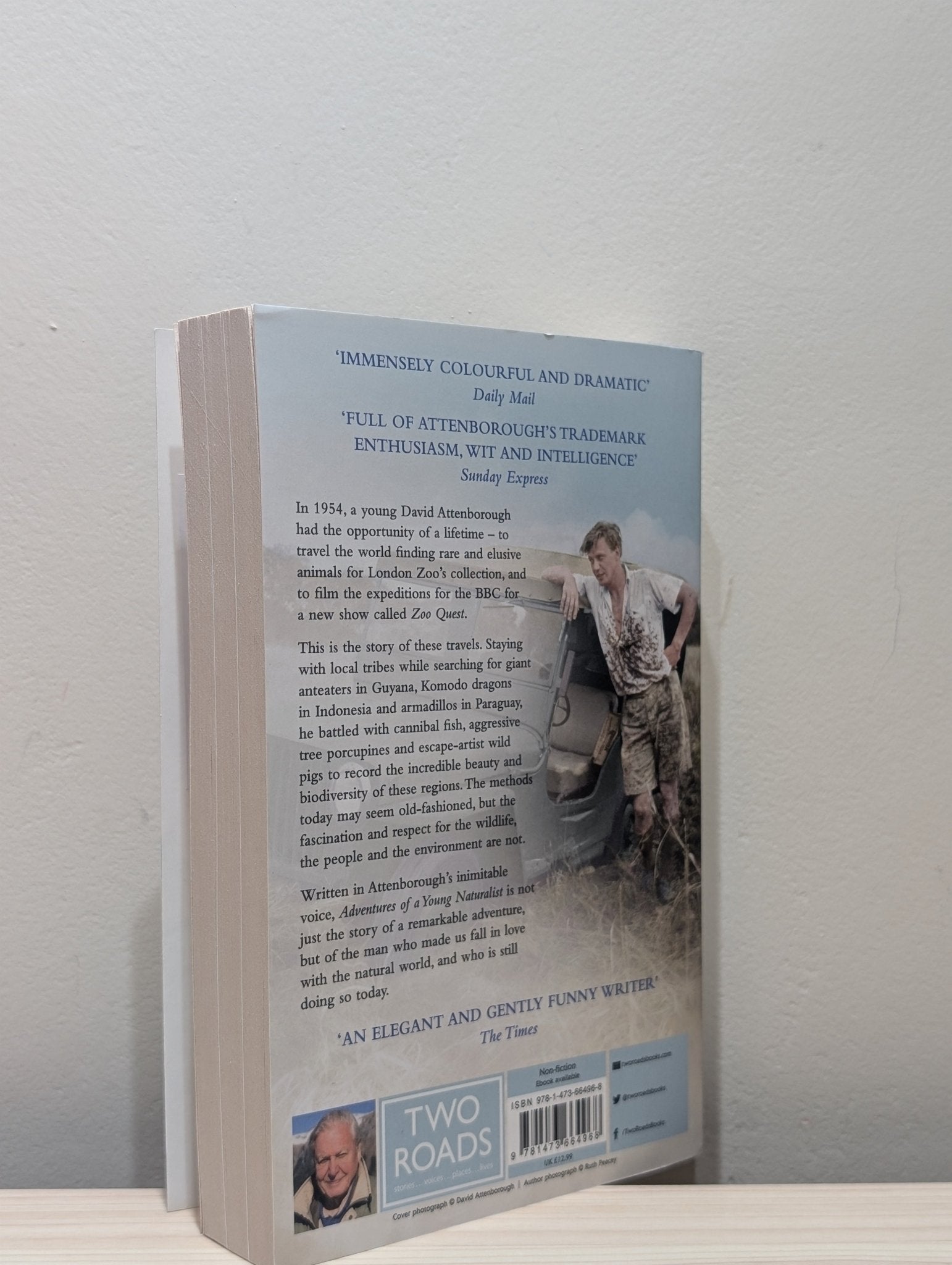 Adventures of a Young Naturalist by David Attenborough (Signed Bookplate Edition) - Fialta Books