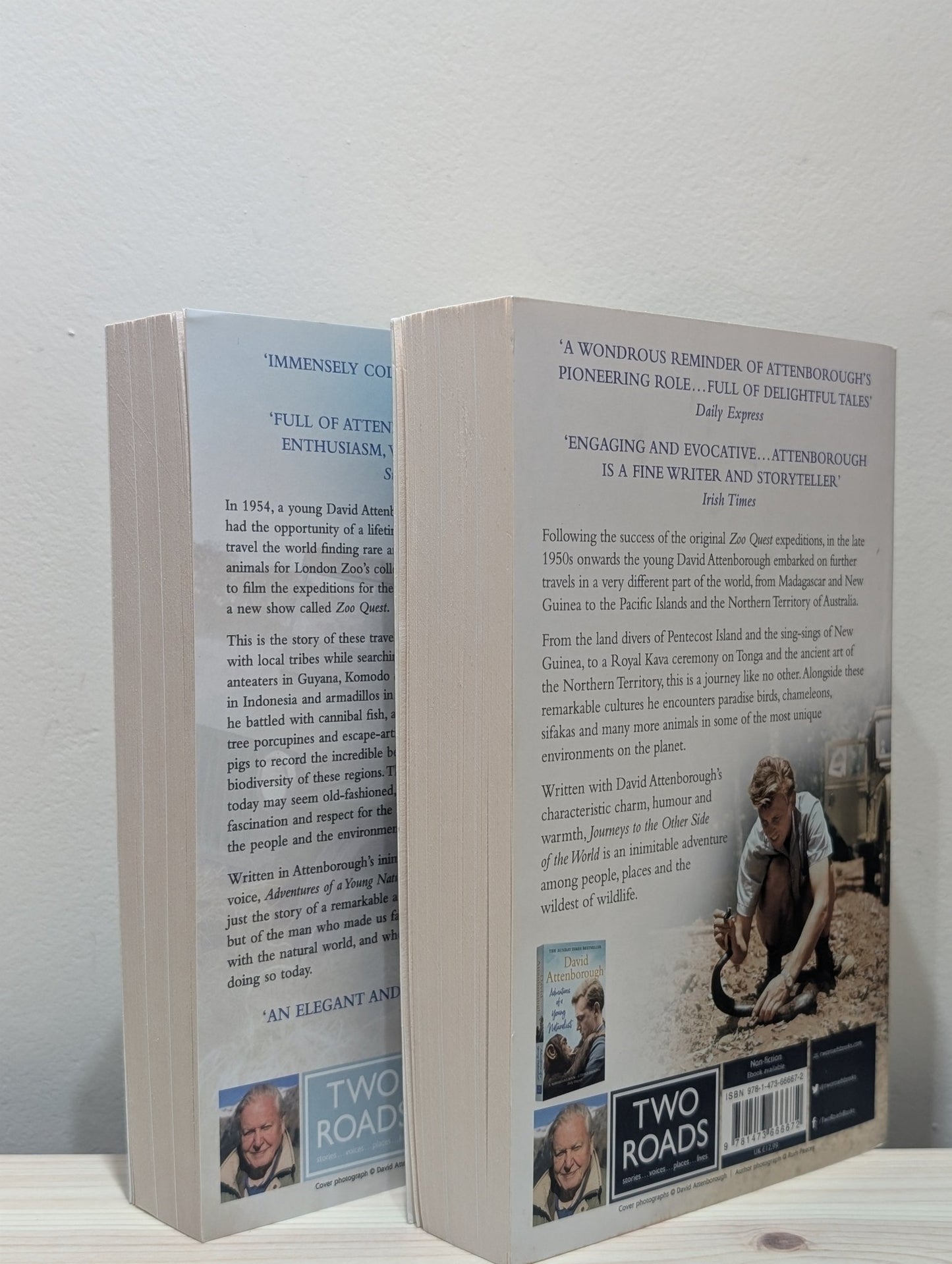 Adventures of a Young Naturalist; Journeys to the Other Side of the World by David Attenborough (Signed) - Fialta Books