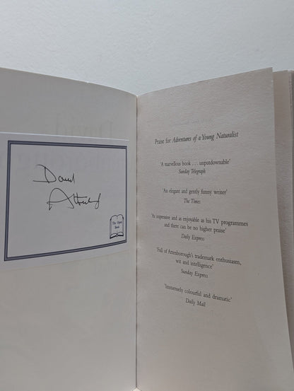 Adventures of a Young Naturalist; Journeys to the Other Side of the World by David Attenborough (Signed) - Fialta Books