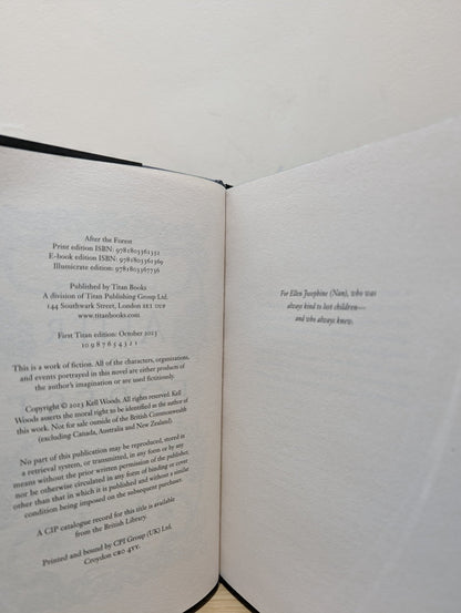 After The Forest by Kell Woods (First Edition with sprayed edges) - Fialta Books