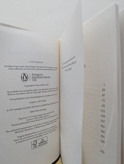 After the Funeral by Tessa Hadley (Signed First Edition) - Fialta Books