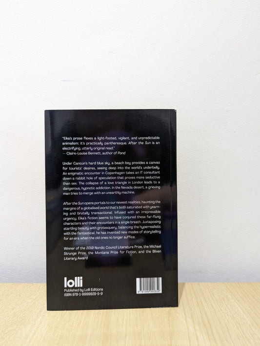 After the Sun by Jonas Eika (First Edition) - Fialta Books