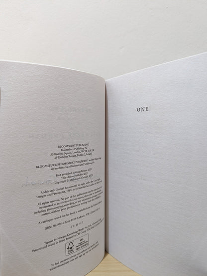 Afterlives by Abdulrazak Gurnah (Signed) - Fialta Books