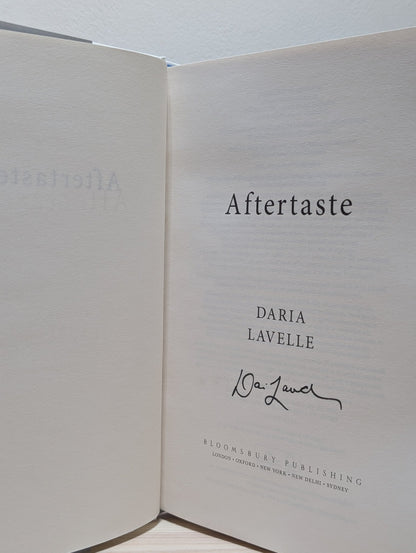 Aftertaste by Daria Lavelle (Signed First Edition) - Fialta Books