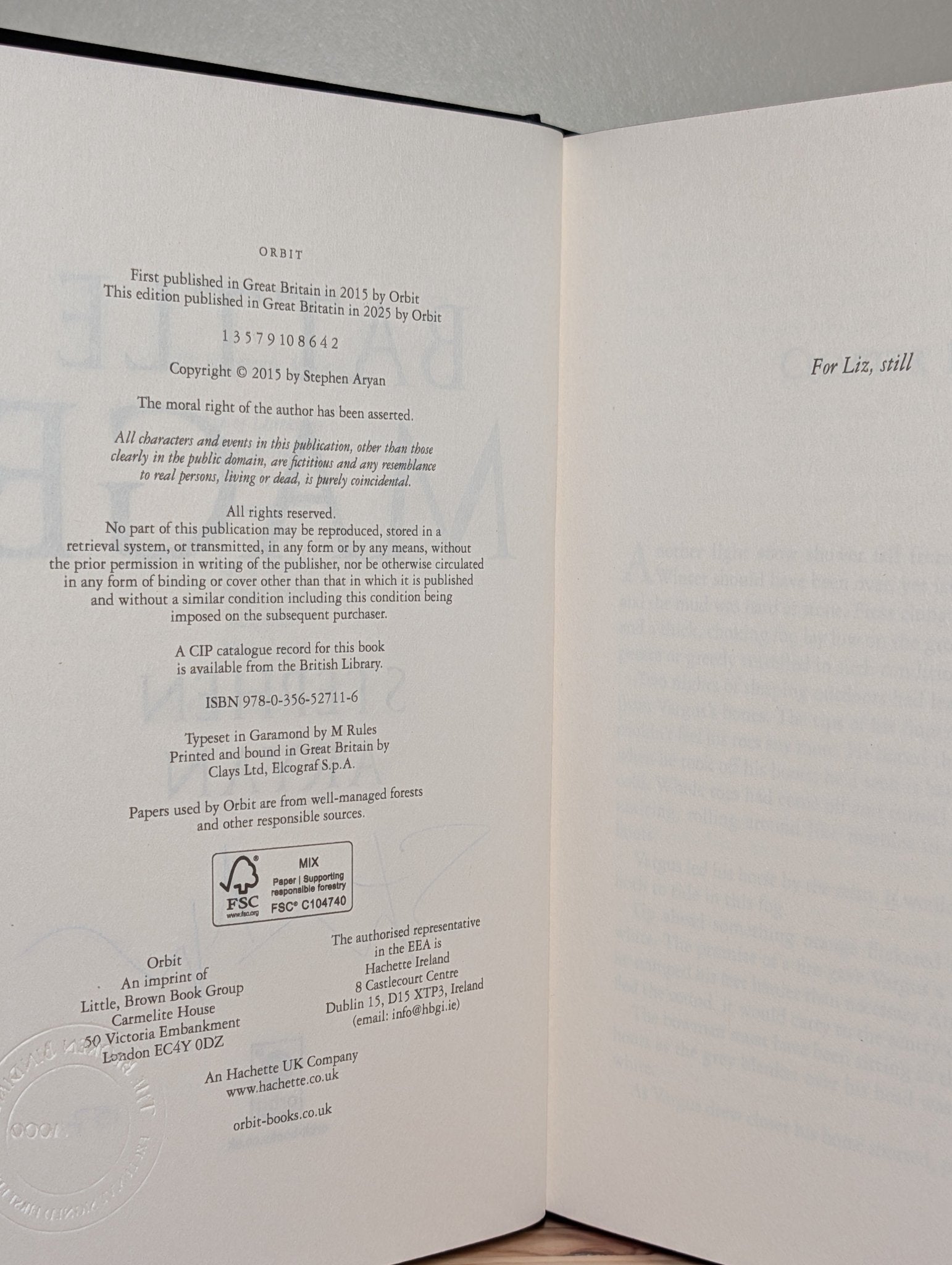 Age of Darkness Trilogy: Battlemage; Bloodmage; Chaosmage by Stephen Aryan (Signed) - Fialta Books