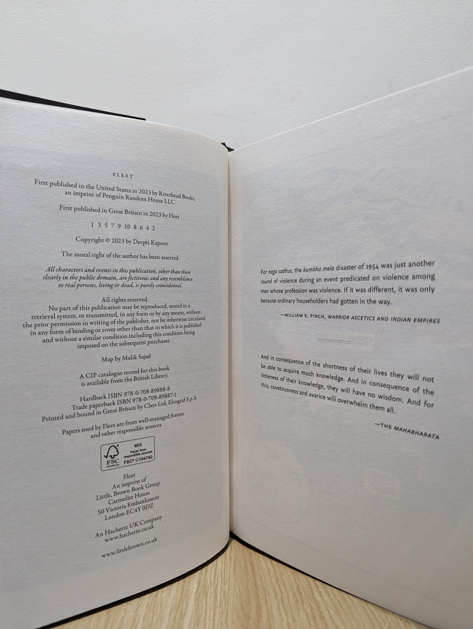 Age of Vice by Deepti Kapoor (Signed First Edition) - Fialta Books