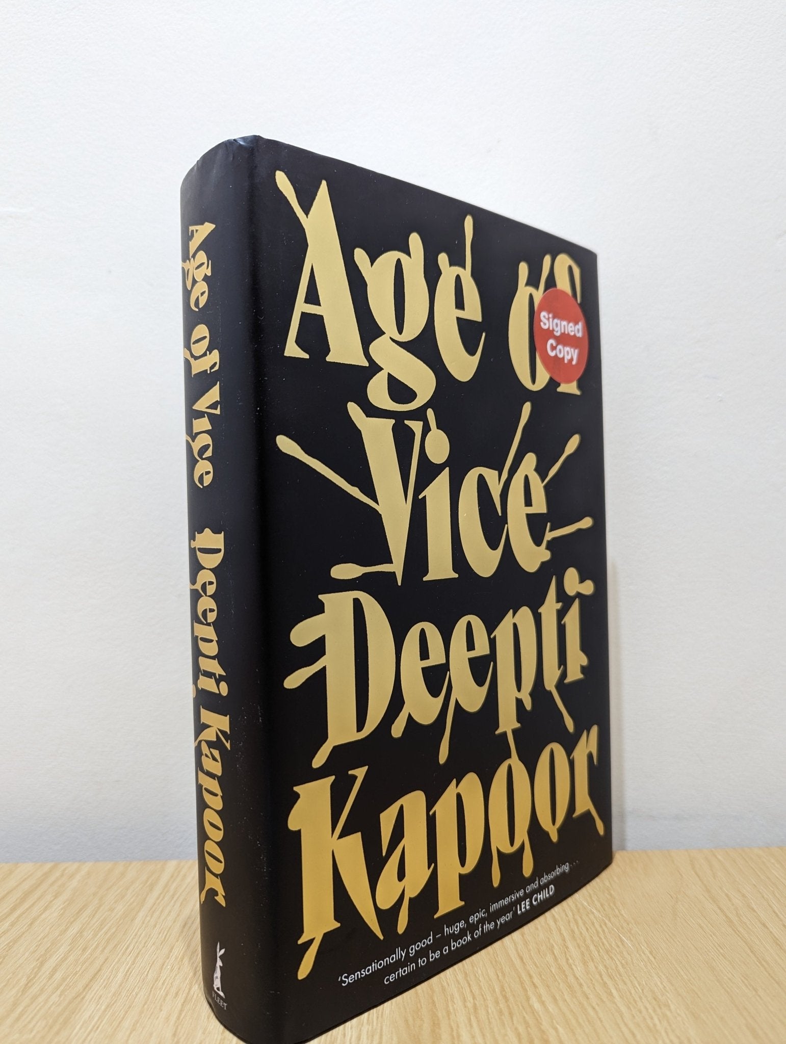 Age of Vice by Deepti Kapoor (Signed First Edition) - Fialta Books