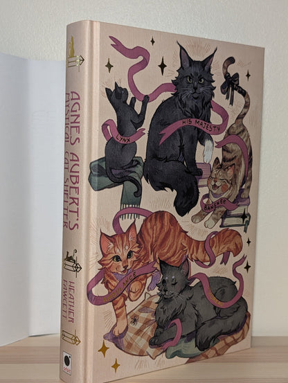 Agnes Aubert's Mystical Cat Shelter by Heather Fawcett (Signed Special Edition with sprayed edges) - Fialta Books