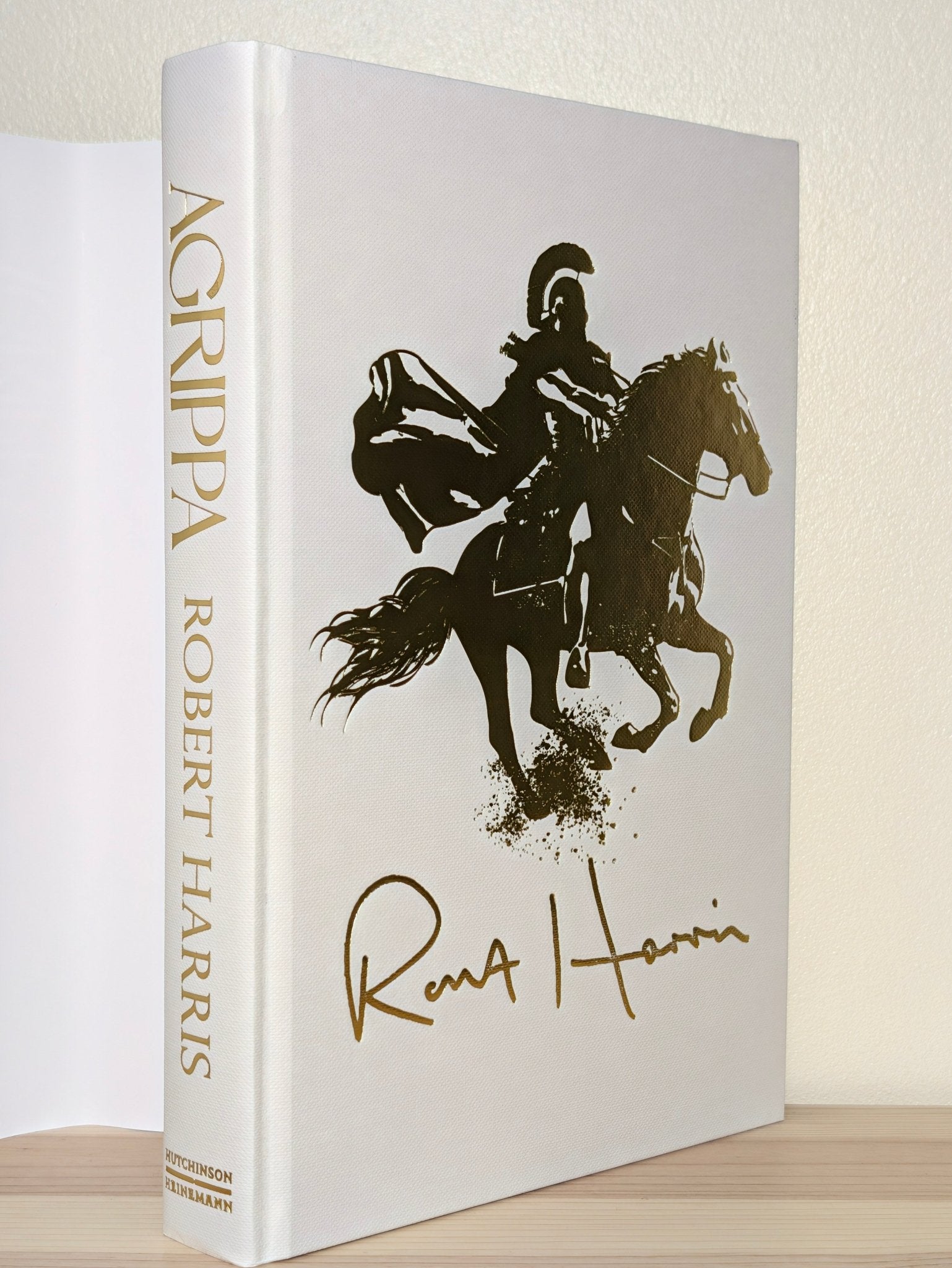 Agrippa by Robert Harris (Signed First Edition) - Fialta Books