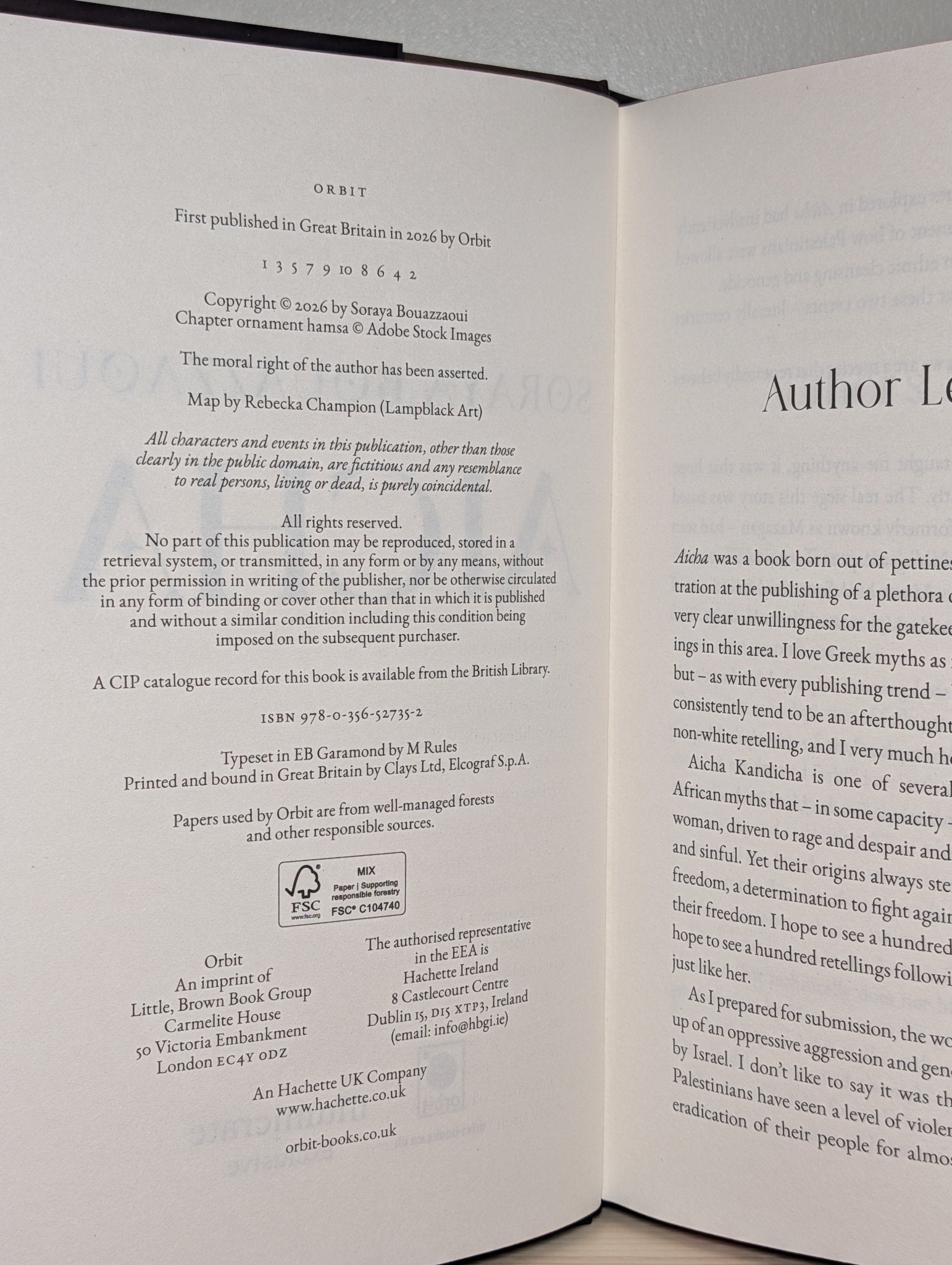 Aicha by Soraya Bouazzaoui (Special Edition with sprayed edges) - Fialta Books