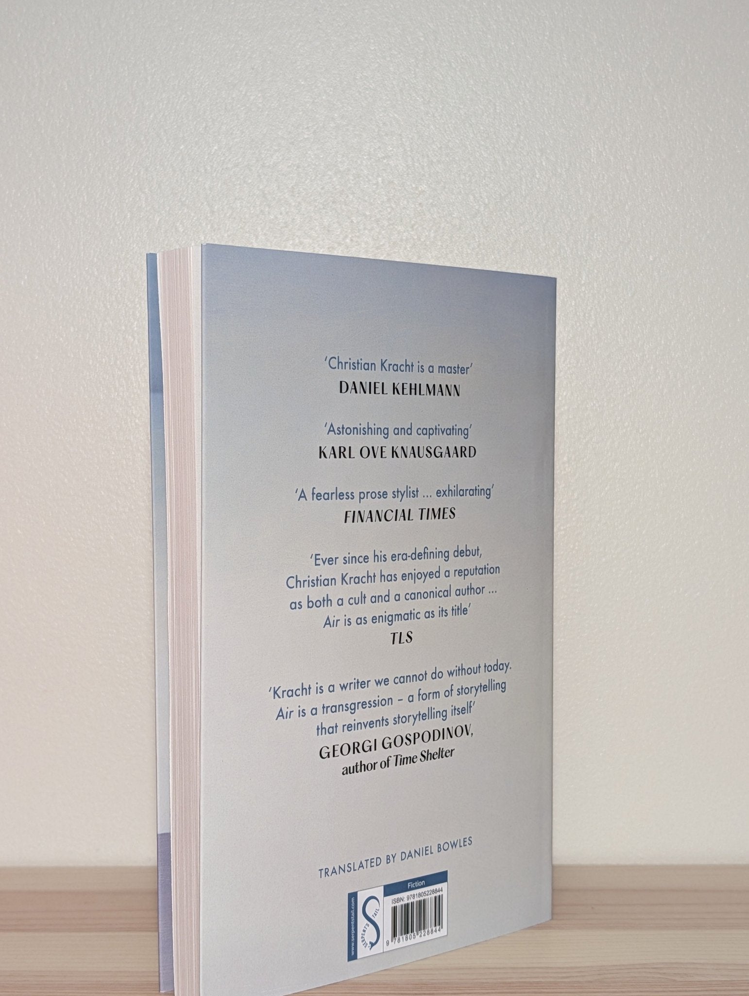Air by Christian Kracht (Signed First Edition) - Fialta Books