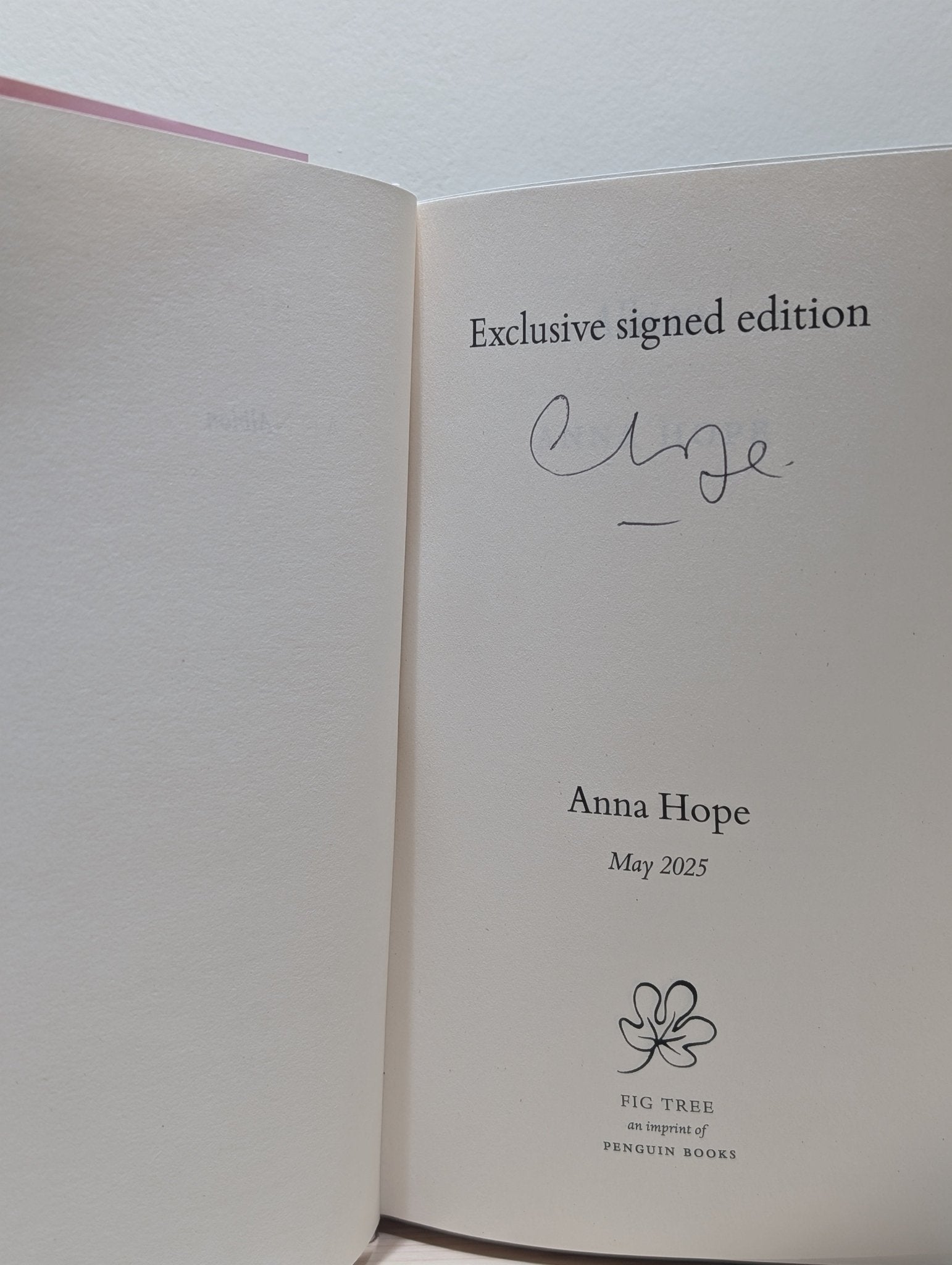 Albion by Anna Hope (Signed First Edition) - Fialta Books