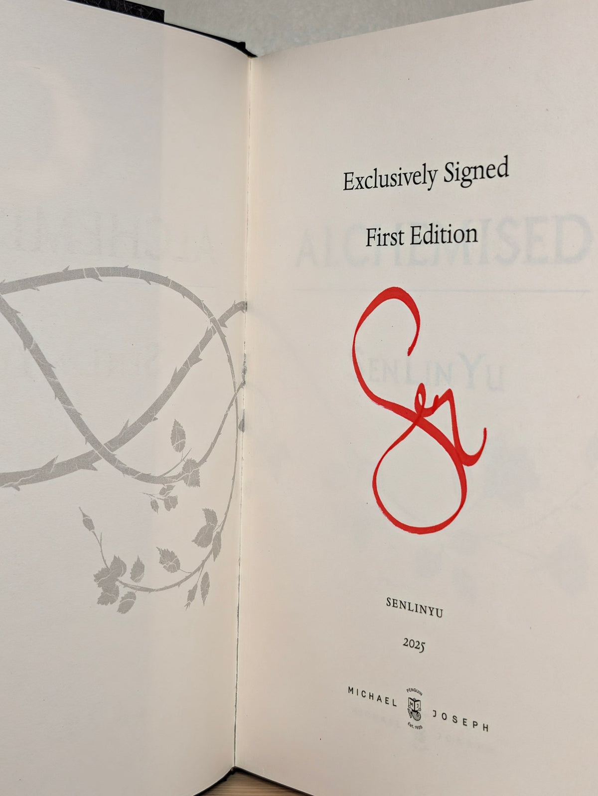 Alchemised by SenLinYu (Signed) - Fialta Books