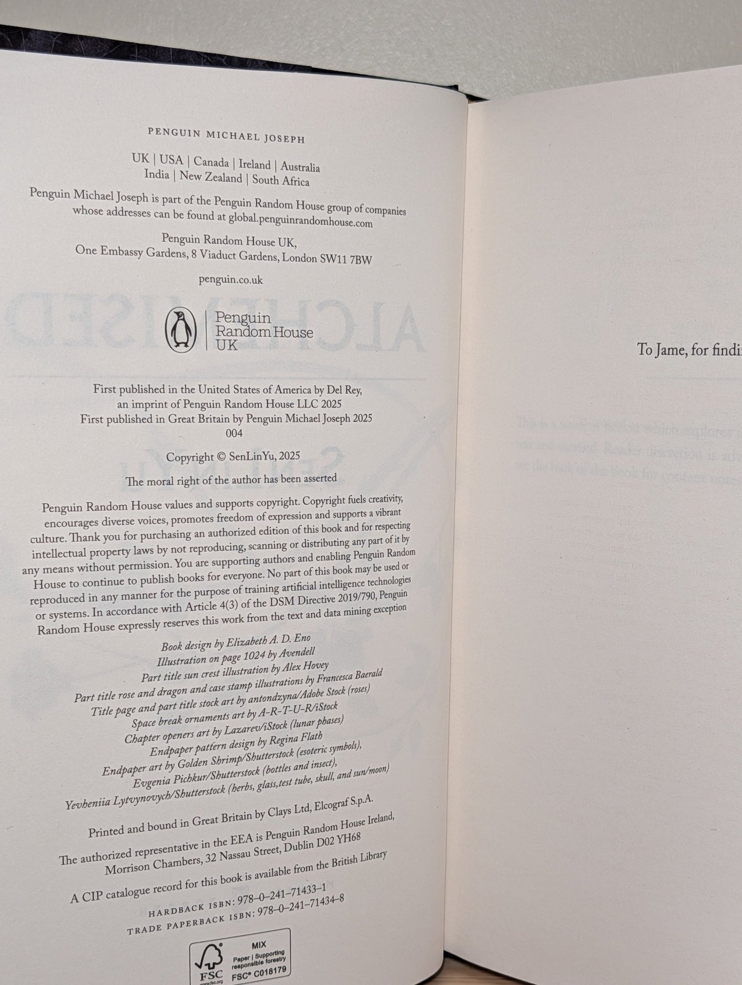 Alchemised by SenLinYu (Signed) - Fialta Books