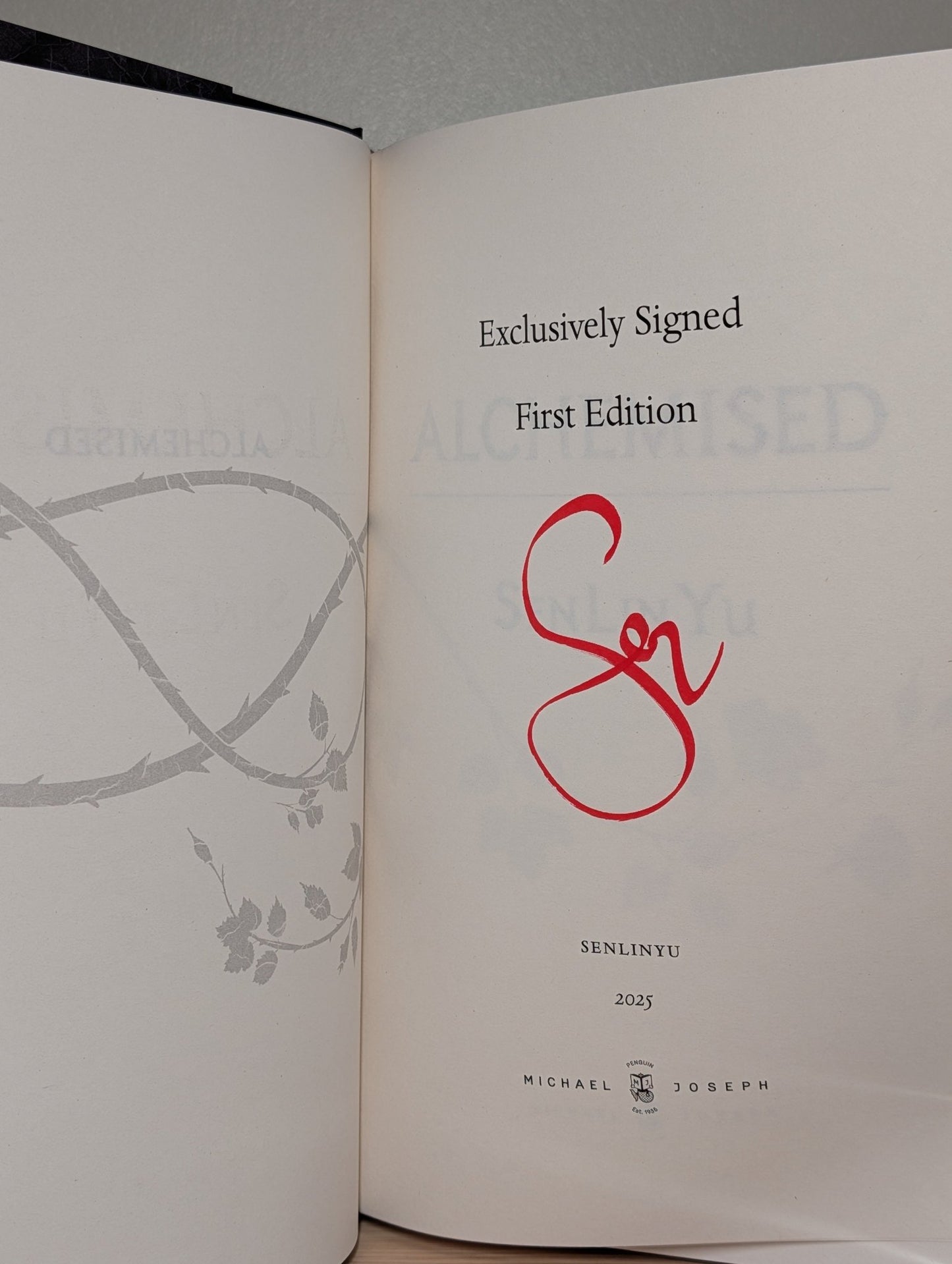 Alchemised by SenLinYu (Signed First Edition) - Fialta Books