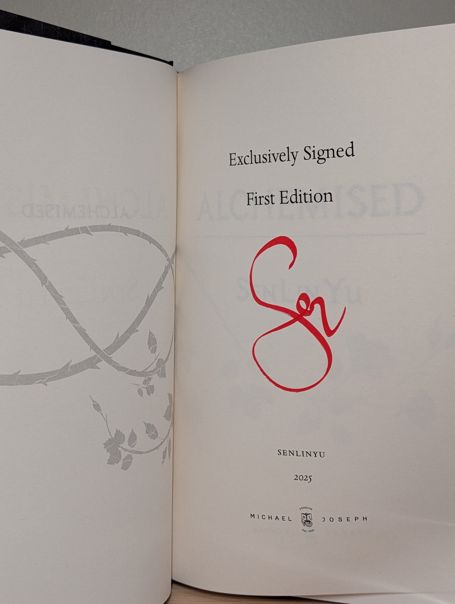 Alchemised by SenLinYu (Signed First Edition) - Fialta Books