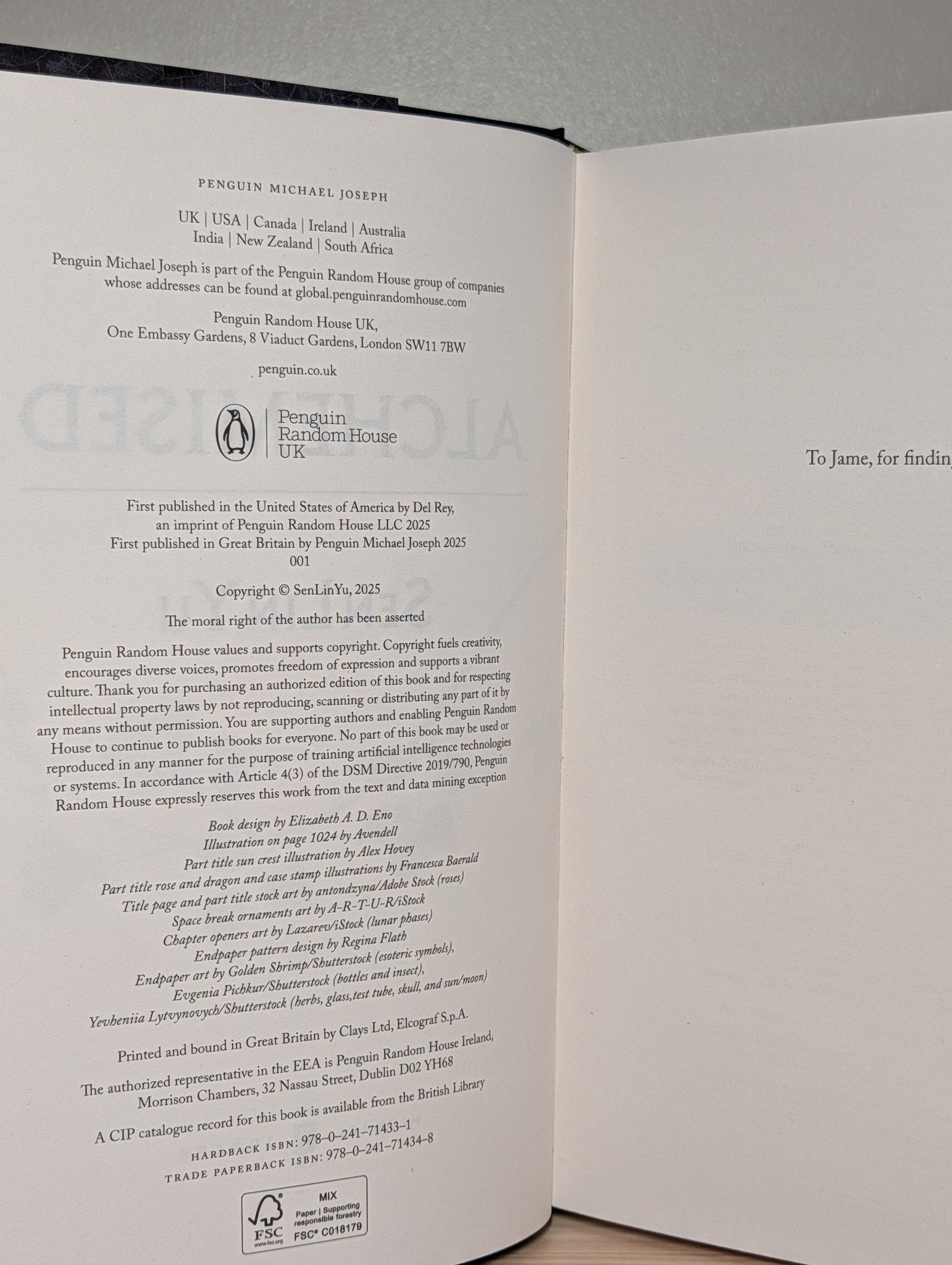 Alchemised by SenLinYu (Signed First Edition) - Fialta Books