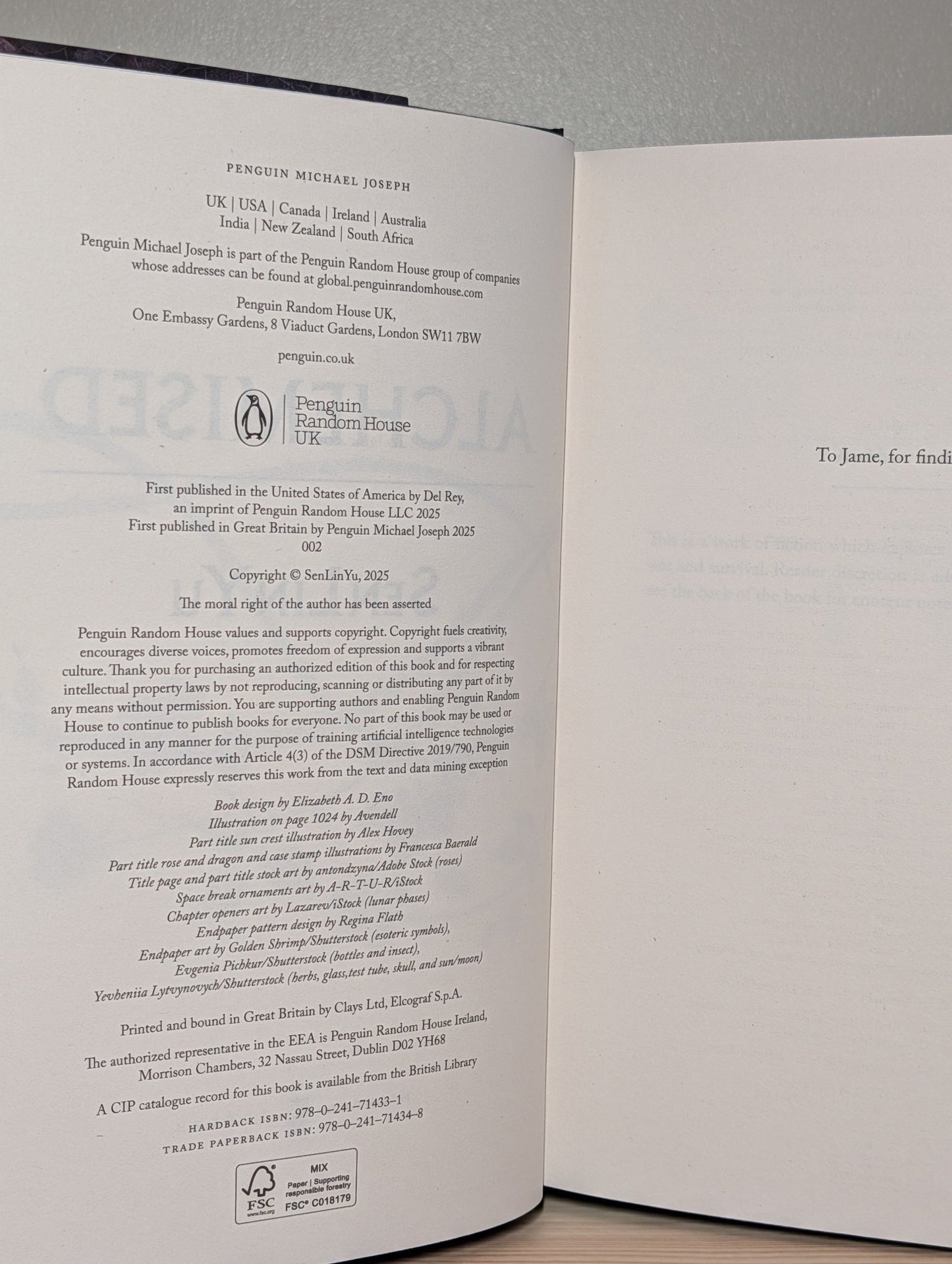 Alchemised by SenLinYu (Special Edition with sprayed edges) - Fialta Books