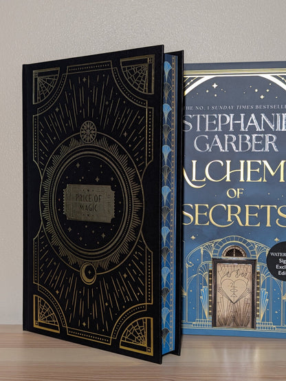 Alchemy of Secrets by Stephanie Garber (Signed with sprayed edges and price of magic cover) - Fialta Books