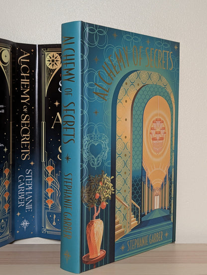 Alchemy of Secrets by Stephanie Garber (Special Edition with alternative cover and sprayed edges) - Fialta Books