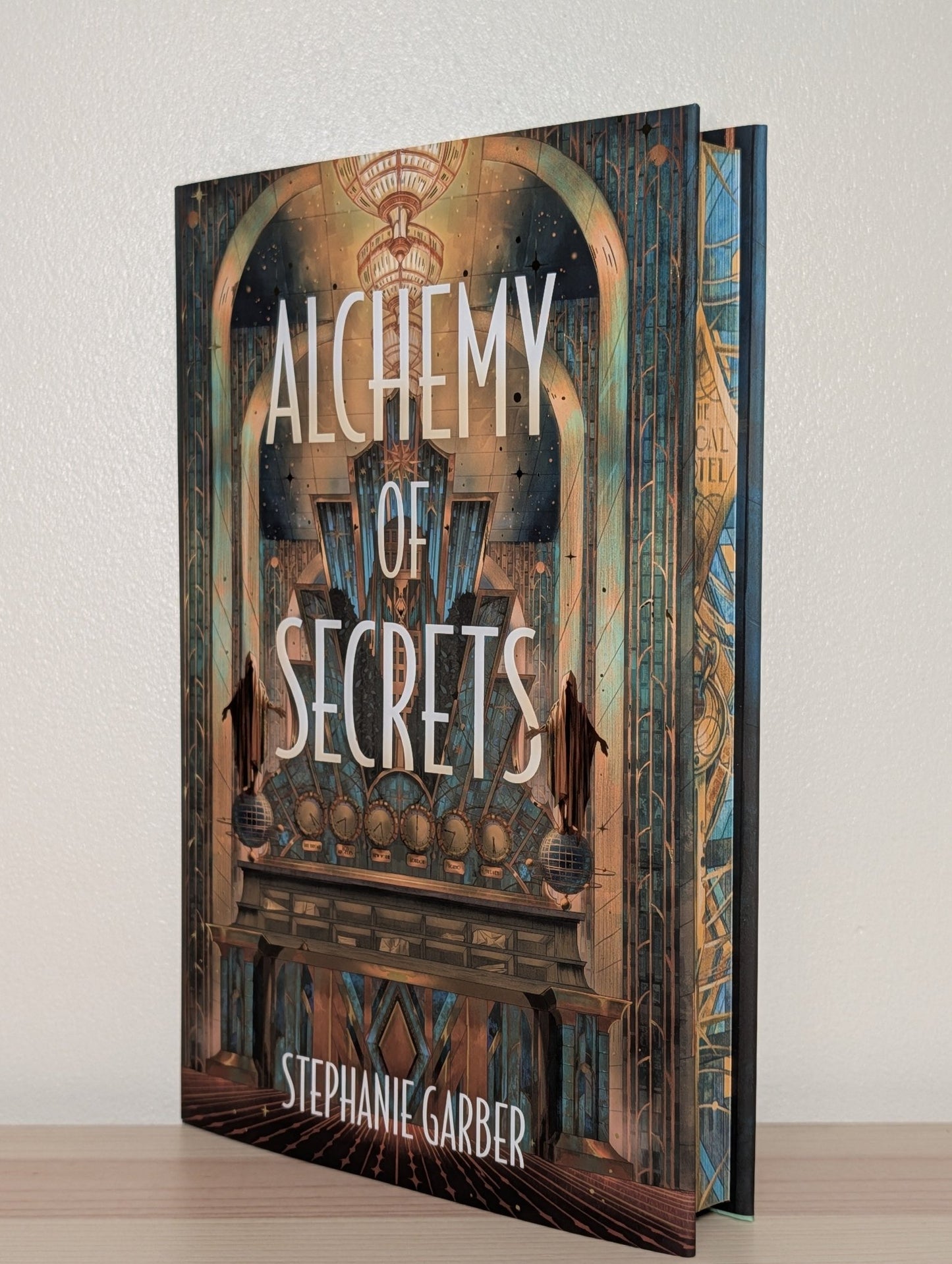 Alchemy of Secrets by Stephanie Garber (Special Edition with alternative cover and sprayed edges) - Fialta Books