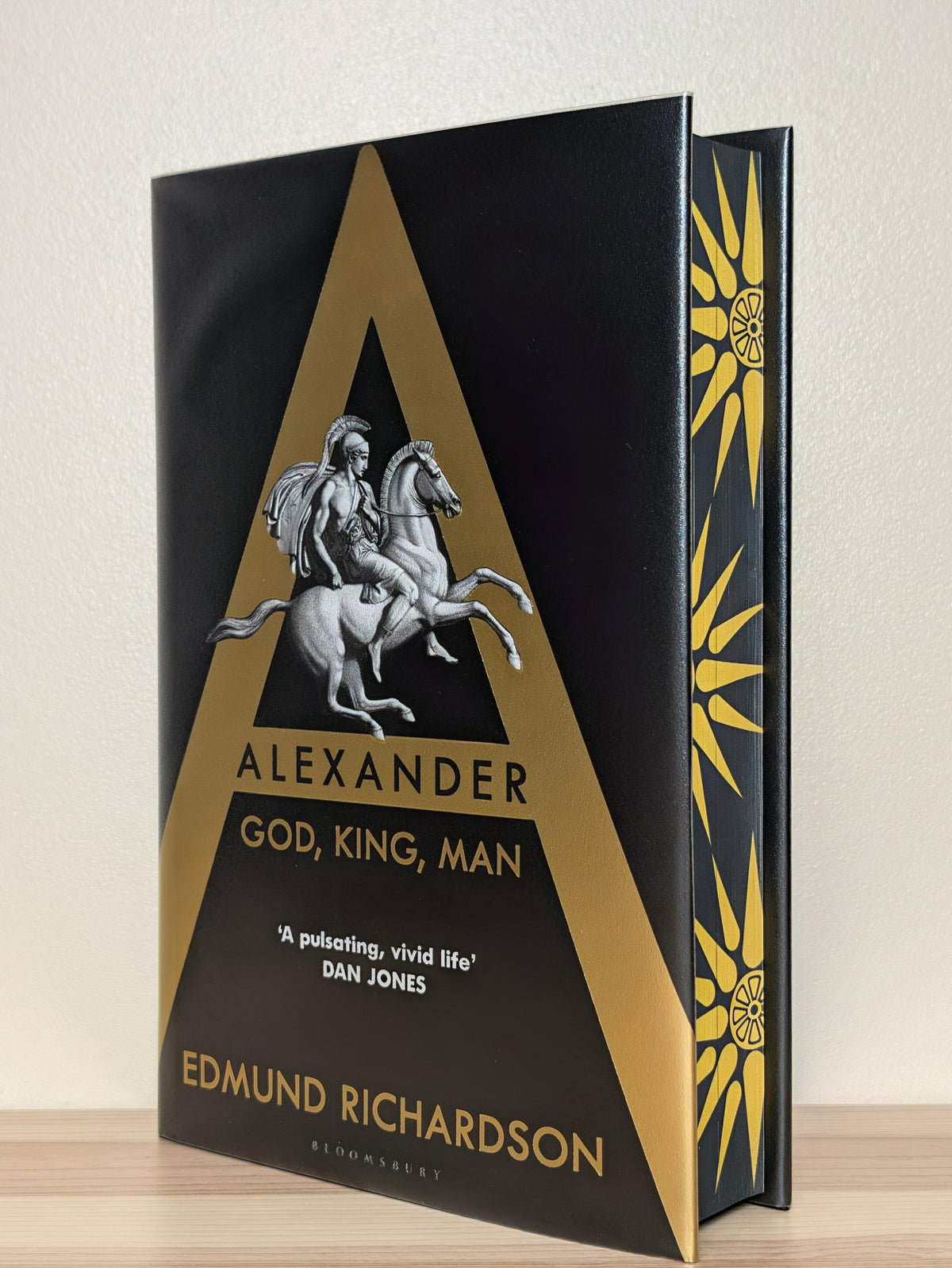 Alexander: God, King, Man by Dr Edmund Richardson (Signed First Edition with sprayed edges) - Fialta Books