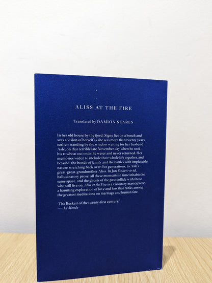 Aliss at the Fire by Jon Fosse (First Edition) - Fialta Books