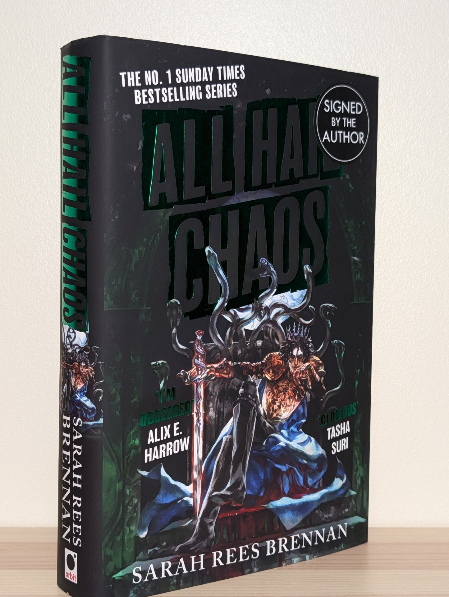 All Hail Chaos by Sarah Rees Brennan (Signed First Edition) - Fialta Books