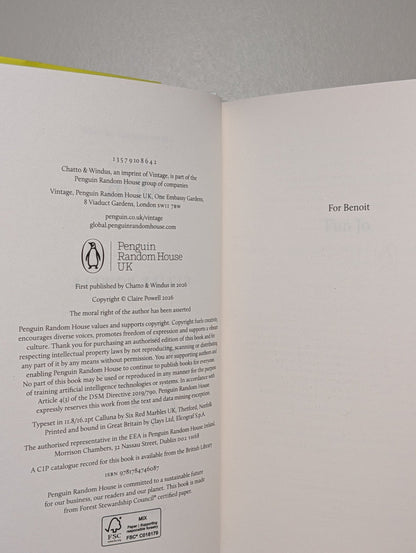 All In by Claire Powell (Signed First Edition) - Fialta Books