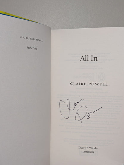 All In by Claire Powell (Signed First Edition) - Fialta Books